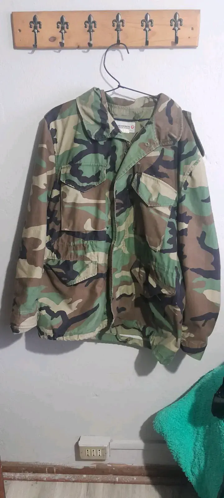 Chaqueta M65 woodland