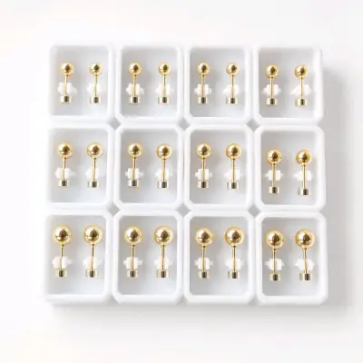 Set de Aros Modernos en Diversos Diseños - miniatura 3