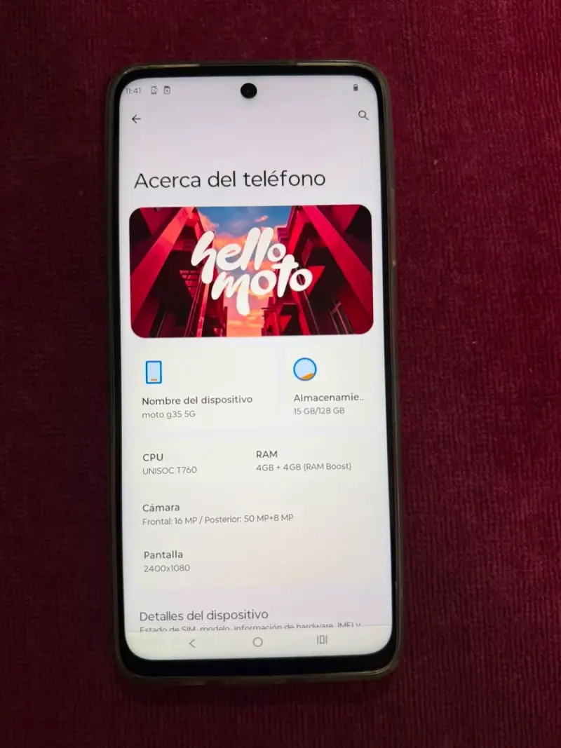 Smartphone Motorola Moto G35 5G 4GB RAM - 2