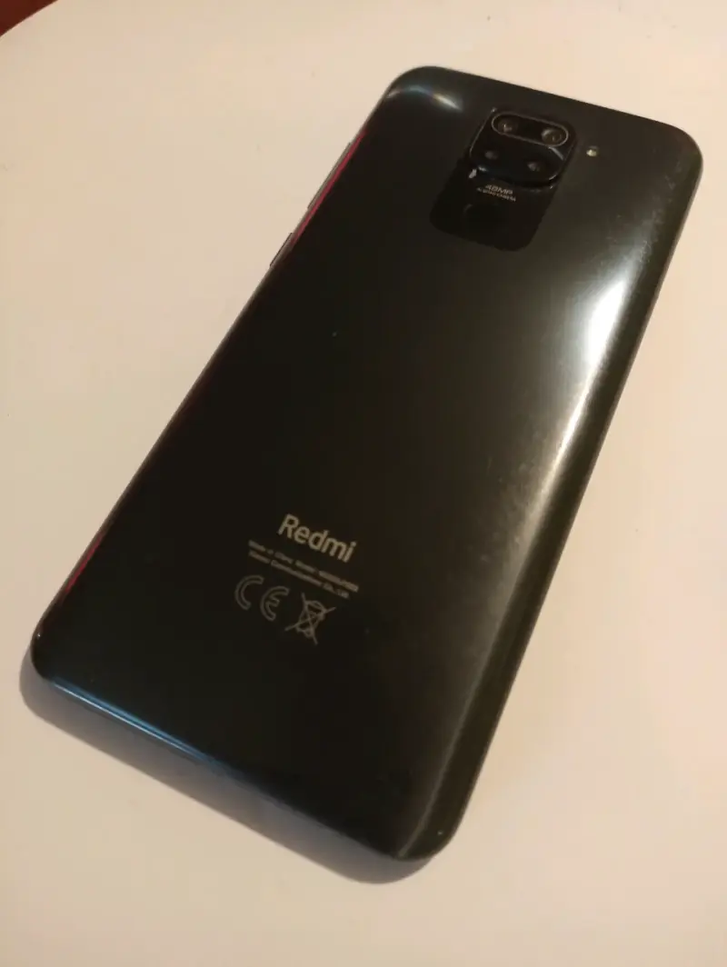 Smartphone Xiaomi Redmi Note 9 128GB Negro
