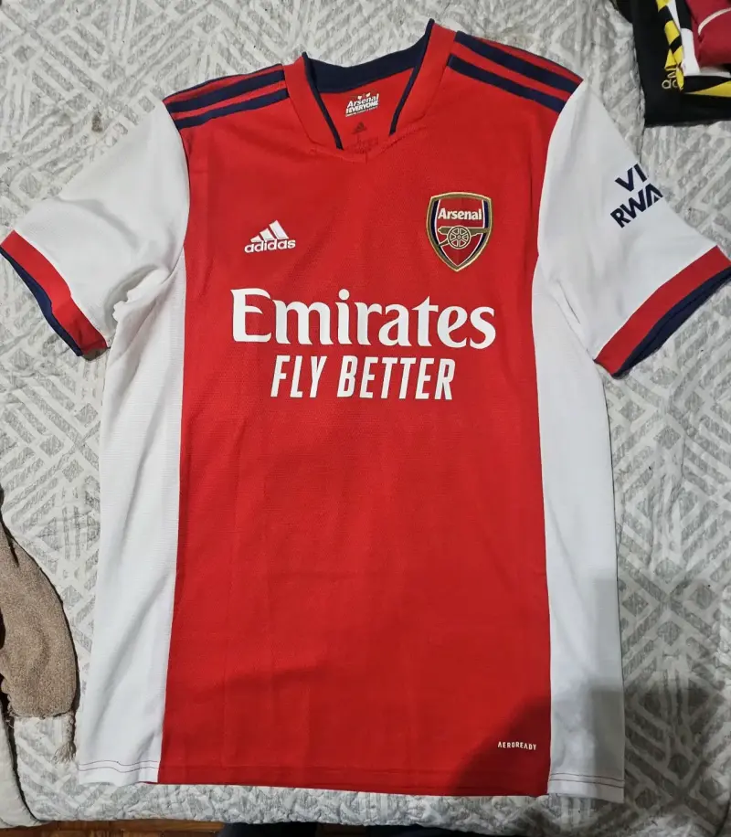 Camiseta Adidas Arsenal 2021 Roja Original - 1