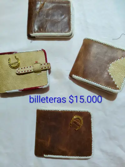 Cinturones de cuero artesanales variados - miniatura 3