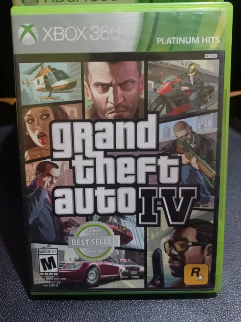 Juego Xbox 360 Grand Theft Auto IV Platinum Hits
