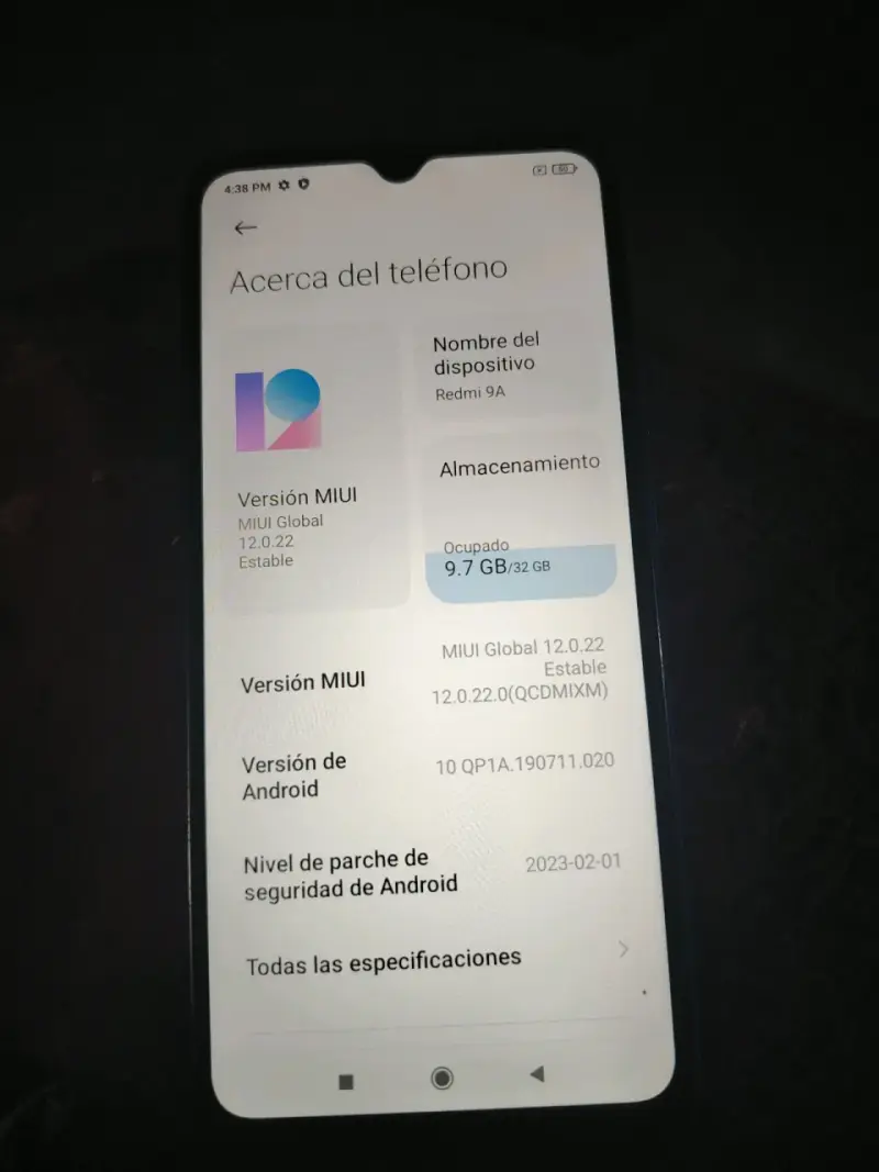 Smartphone Xiaomi Redmi 9A 32GB - 1
