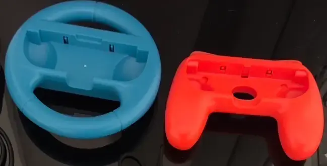 Grip para joycons de Volante y Control