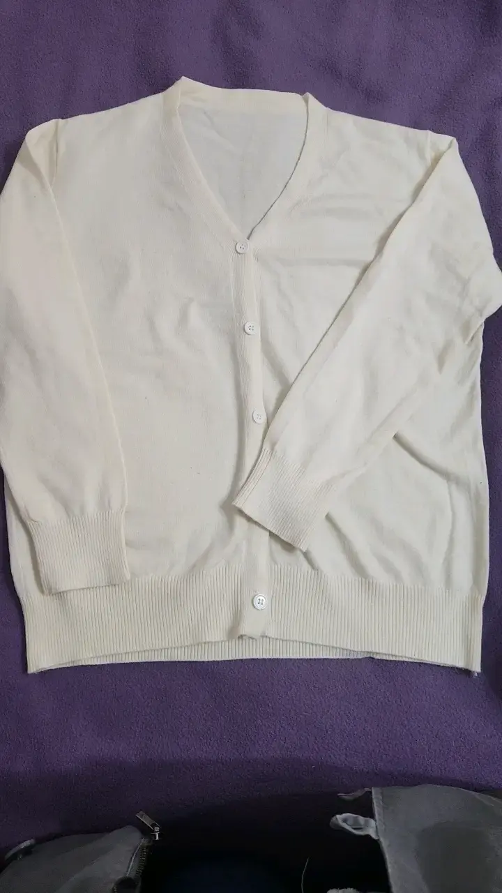 Cardigan blanco para mujer - 1