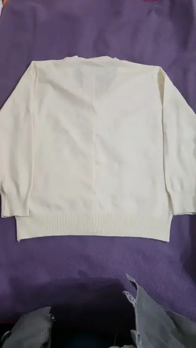 Cardigan blanco para mujer - miniatura 2