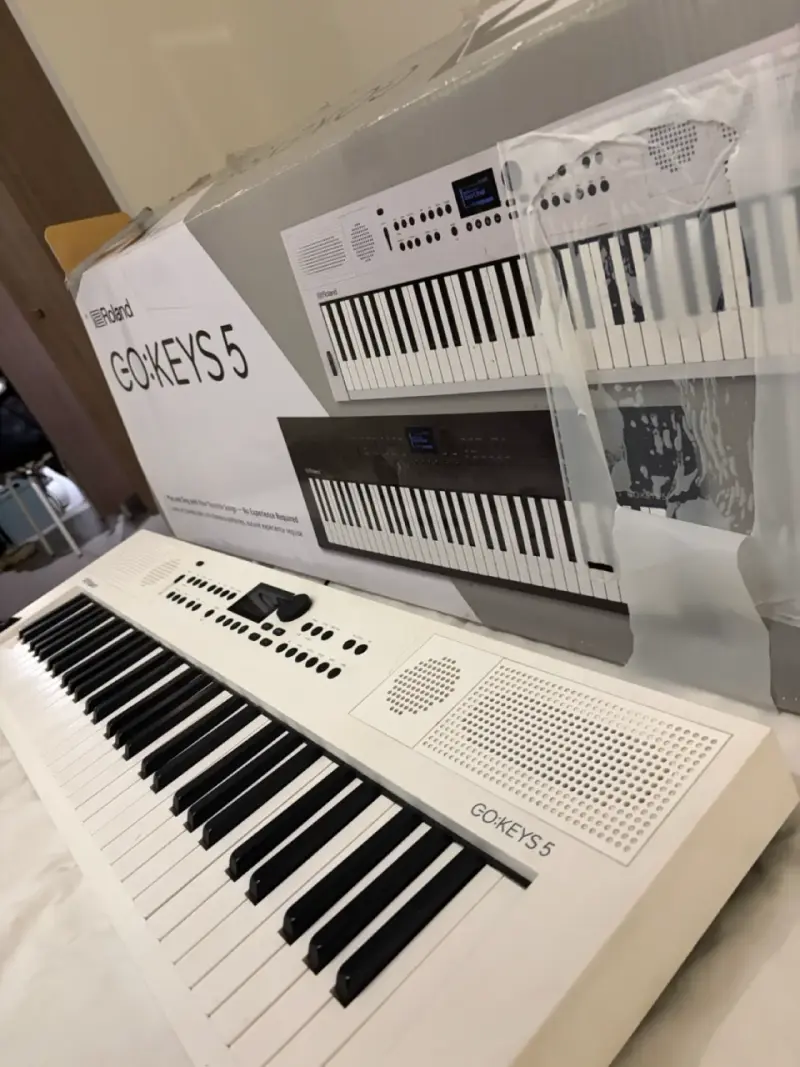 Teclado Roland GO:KEYS 5 Blanco - 1