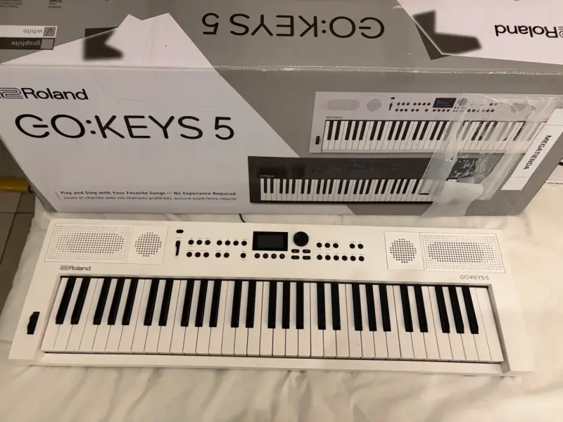 Teclado Roland GO:KEYS 5 Blanco - 2