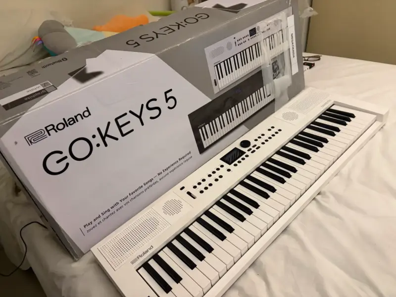 Teclado Roland GO:KEYS 5 Blanco - 3