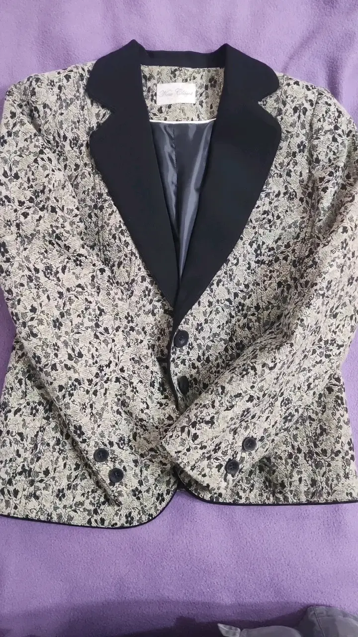 Blazer estampado floral para mujer - 2