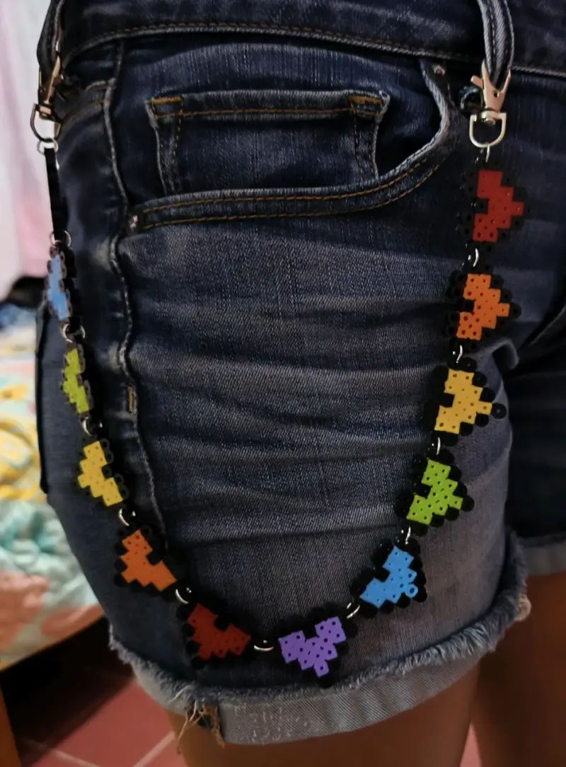 Cadenas decorativas de plástico para pantalones - 3