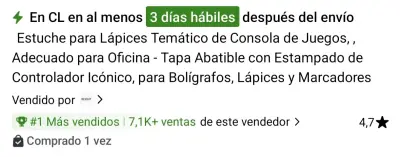 Estuche para lápices temático de consola de juegos - miniatura 2