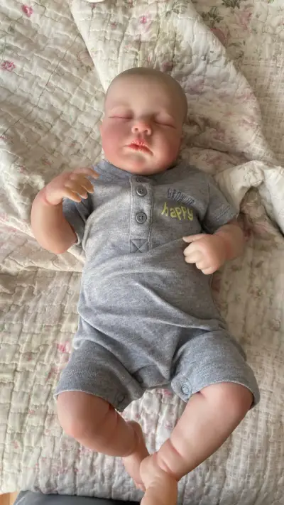 Bebé Reborn Realista 47cm - miniatura 1