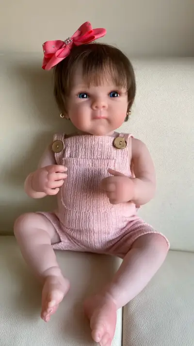 Bebé Reborn 50cm de vinilo - miniatura 3