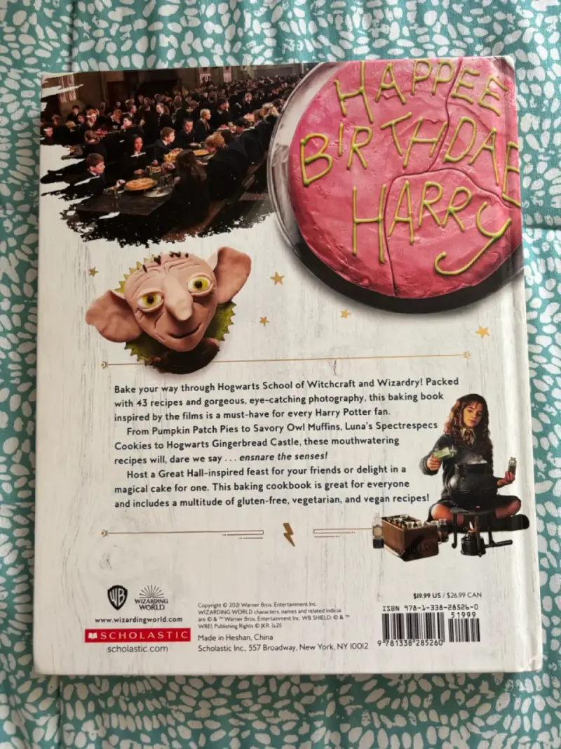 Libro de recetas Harry Potter oficial - 3
