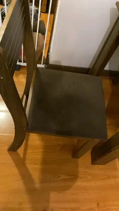 Juego de comedor de madera para 6 personas - miniatura 2