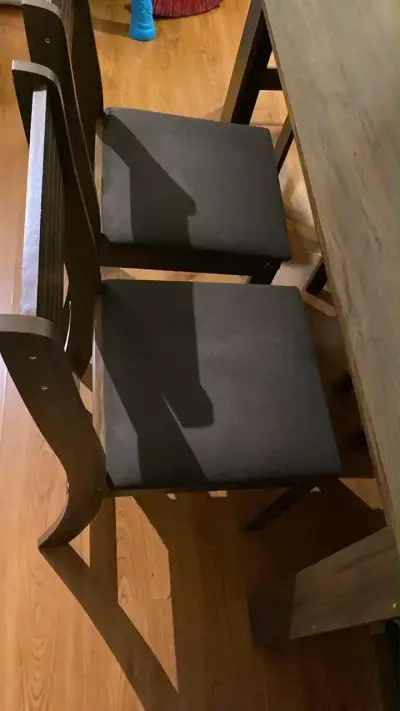 Juego de comedor de madera para 6 personas - miniatura 3