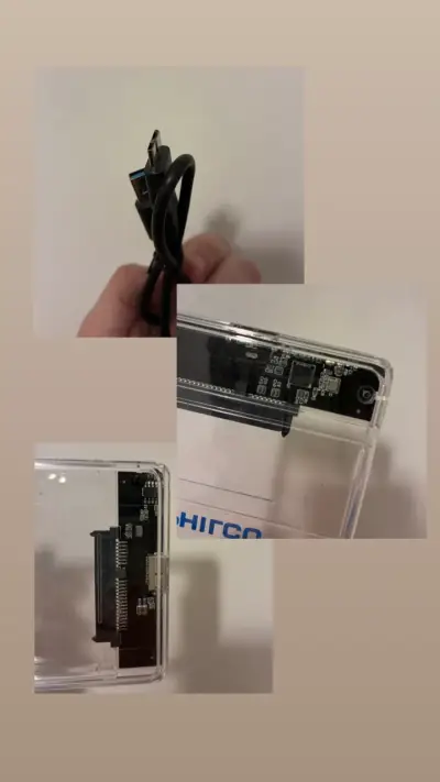 Caja para disco duro - SIN USO - miniatura 4