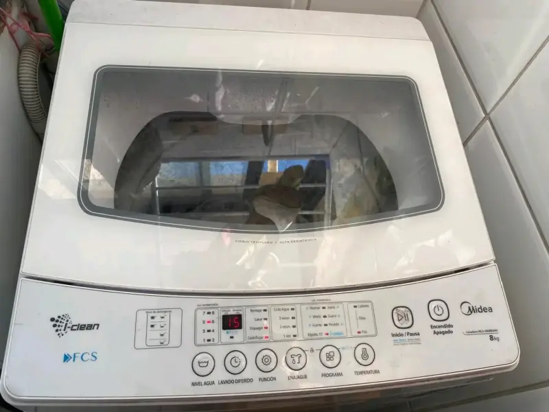 Lavadora Automática Midea 8kg Blanca - 2