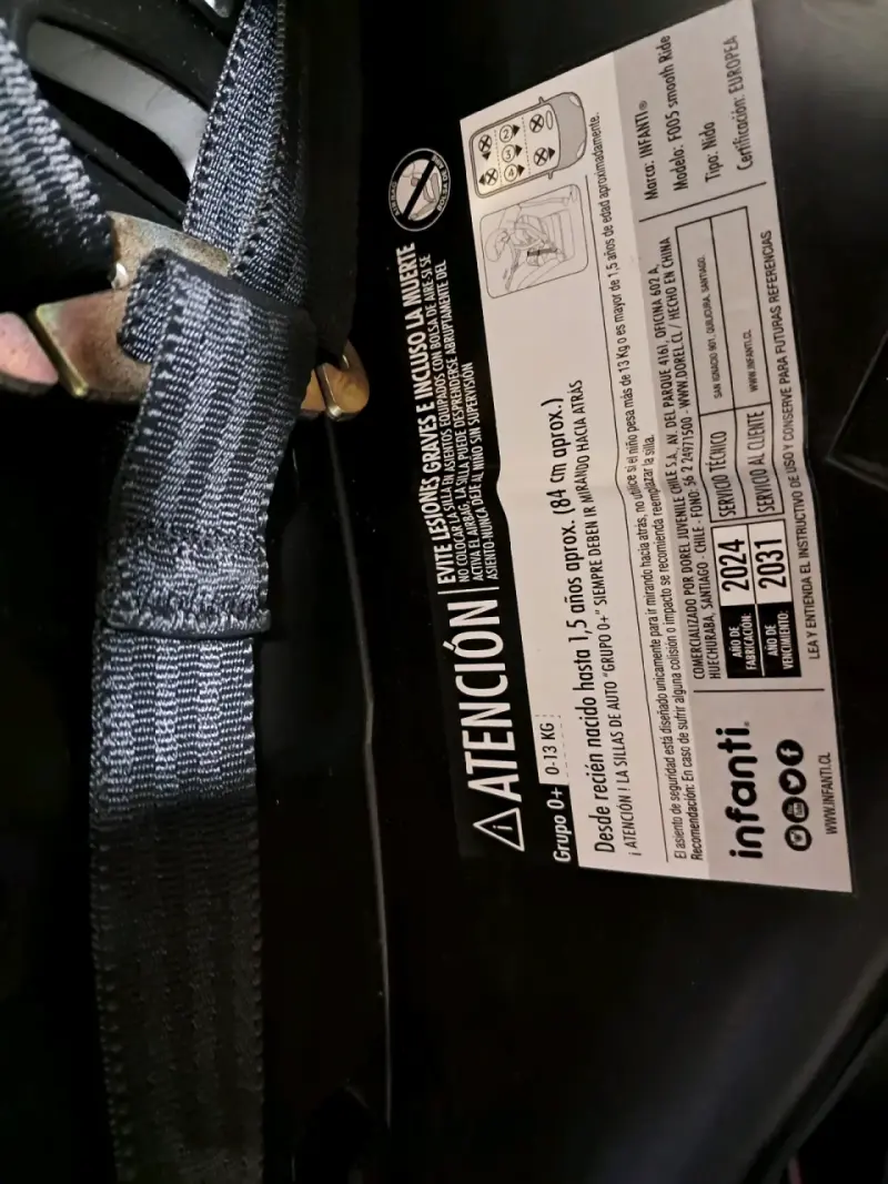 Silla de auto Infanti gris - 3