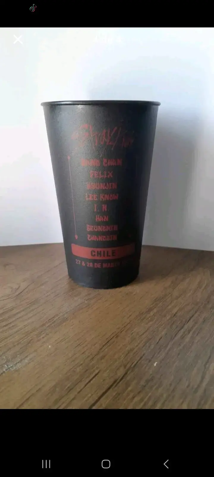 Vasos de  Stray Kids World Tour - 4