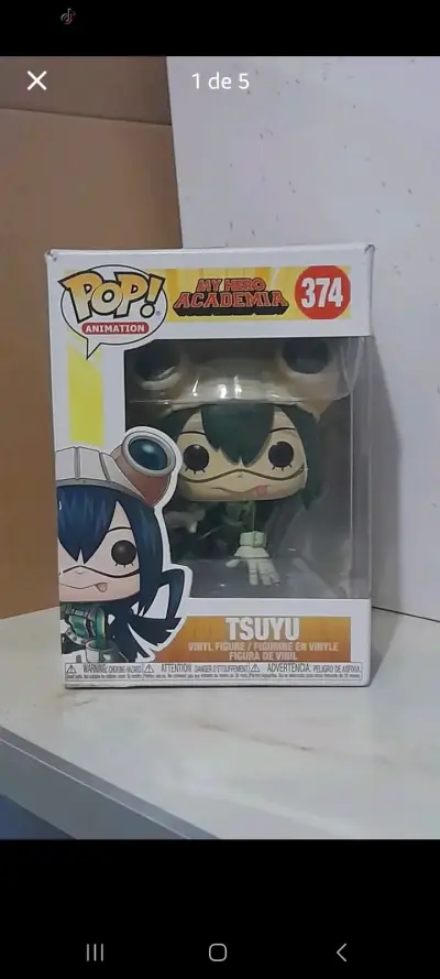 Figura Funko Pop Tsuyu My Hero Academia - miniatura 1