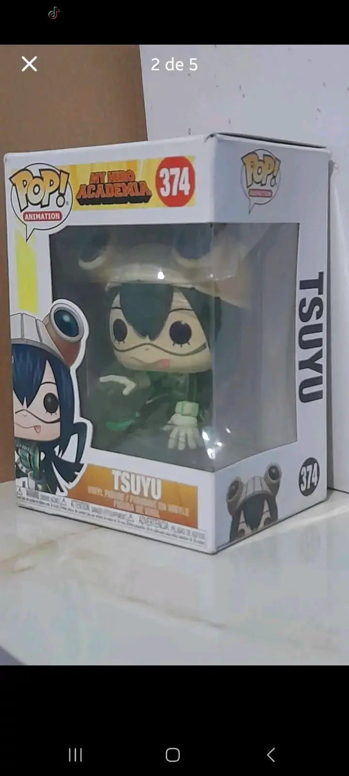 Figura Funko Pop Tsuyu My Hero Academia - 2