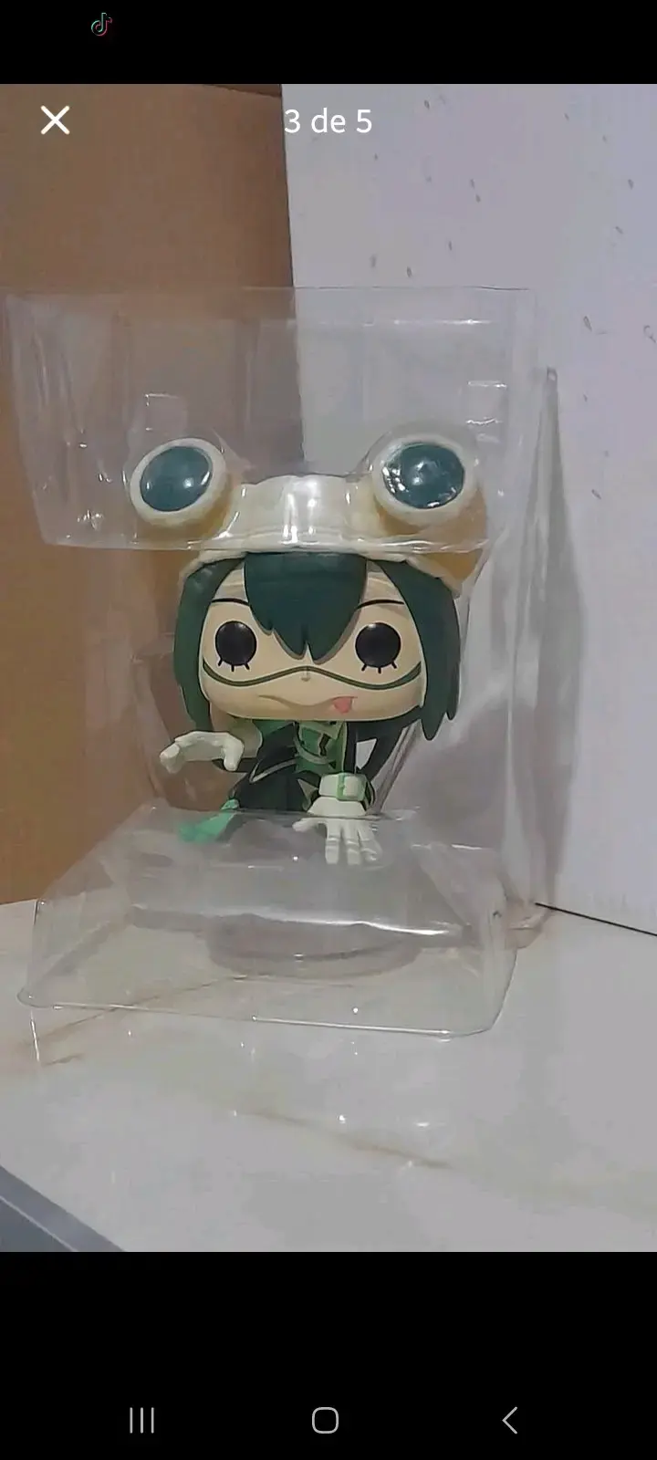 Figura Funko Pop Tsuyu My Hero Academia - 3