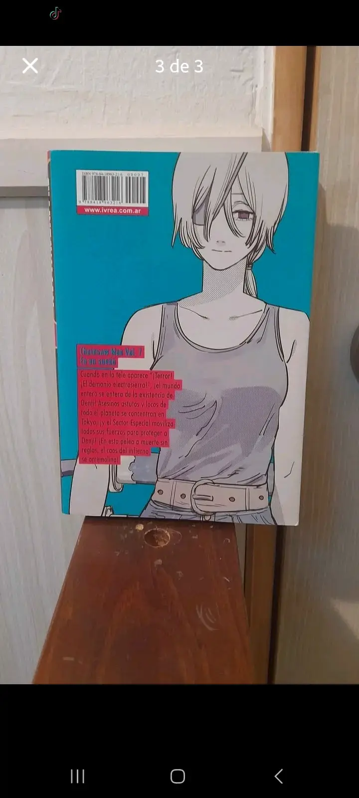 Manga Chainsaw Man Volumen 7 de Tatsuki Fujimoto - 3