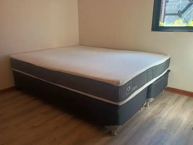 Cama americana con colchón de 2 plazas - 2
