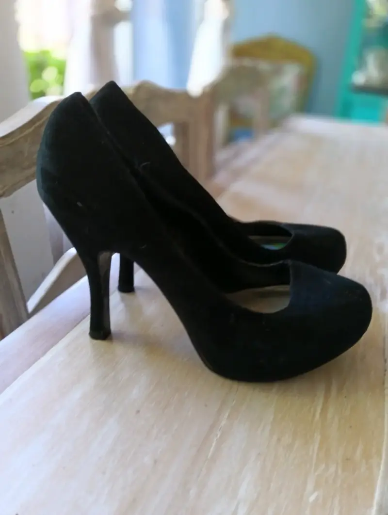 Zapatos de tacón alto negros elegantes - 2