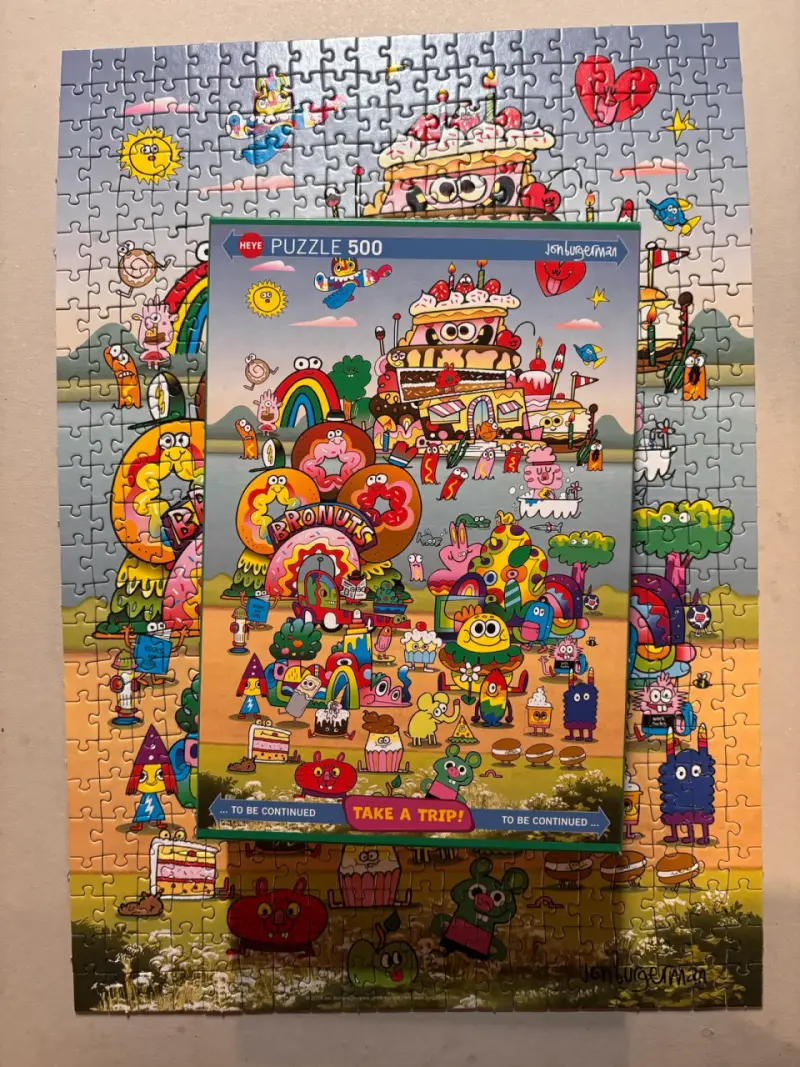 Rompecabezas Heye 500 piezas Jon Burgerman - 3