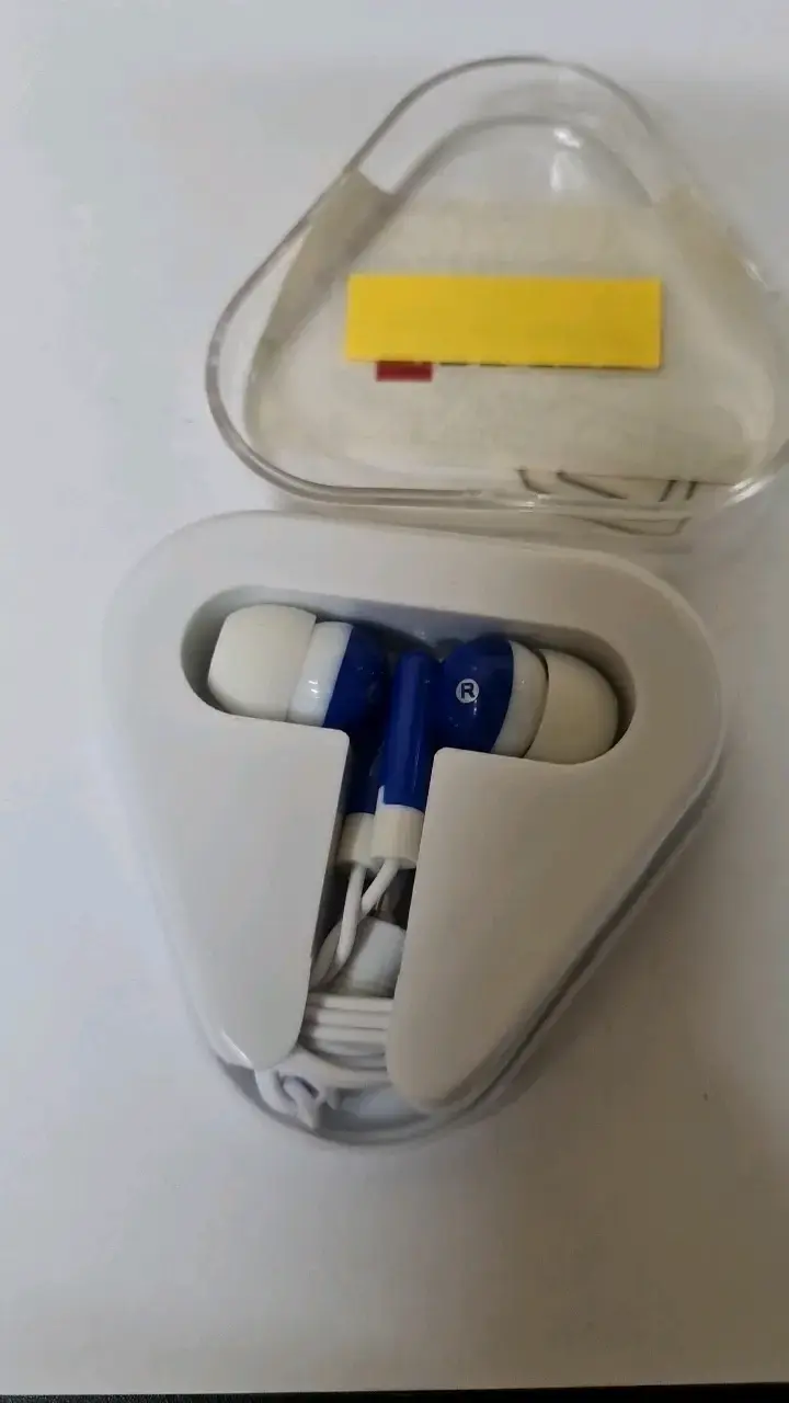 Auriculares In-Ear con Estuche Transparente
