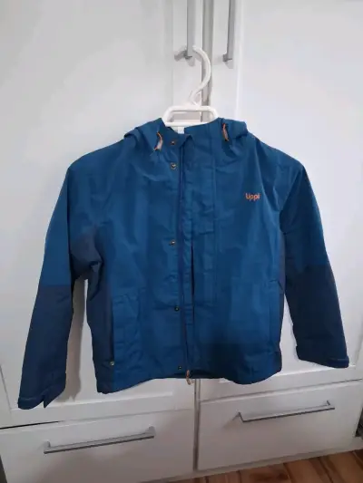 Chaqueta impermeable azul para niños lippí - miniatura 1
