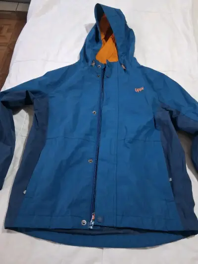 Chaqueta impermeable azul para niños lippí - miniatura 2