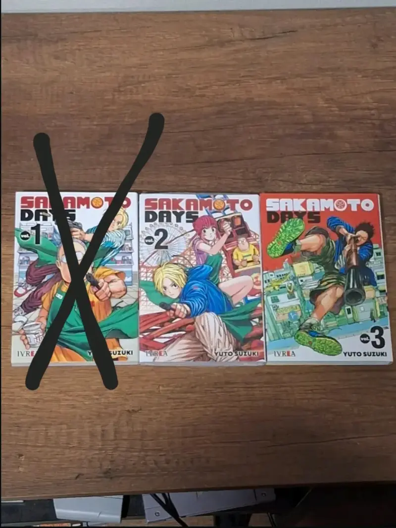 Mangas Sakamoto Days Vol. 1-3