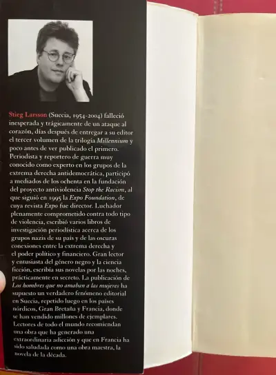 Libro 'Los hombres que no amaban a las mujeres' de Stieg Larsson - miniatura 3