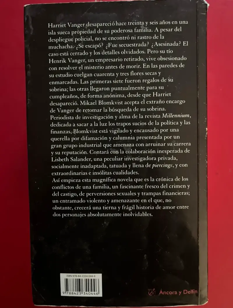Libro 'Los hombres que no amaban a las mujeres' de Stieg Larsson - 6