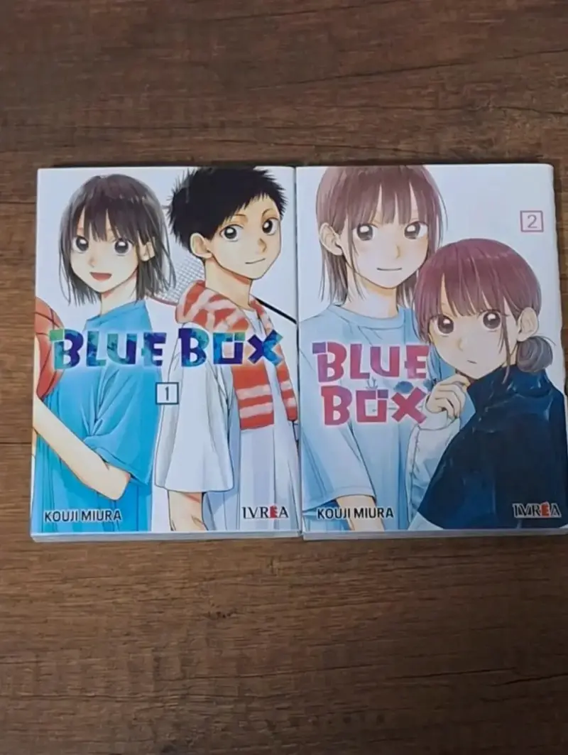 Mangas Blue Box vol. 1 y 2