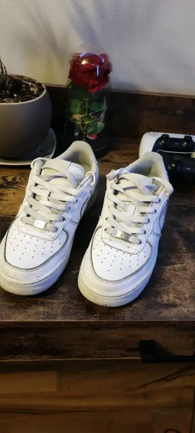 Zapatillas Af1 blancas - miniatura 2