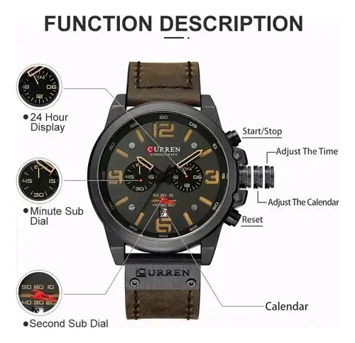 Reloj Cronógrafo Curren CUR 8314 Hombre - 2