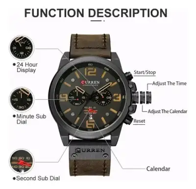 Reloj Cronógrafo Curren CUR 8314 Hombre - miniatura 2