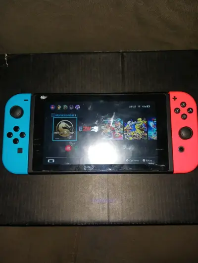 Nintendo switch v2 con juegos - miniatura 2