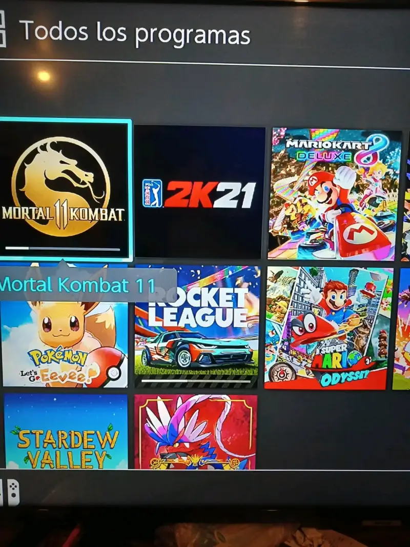 Nintendo switch v2 con juegos - 6