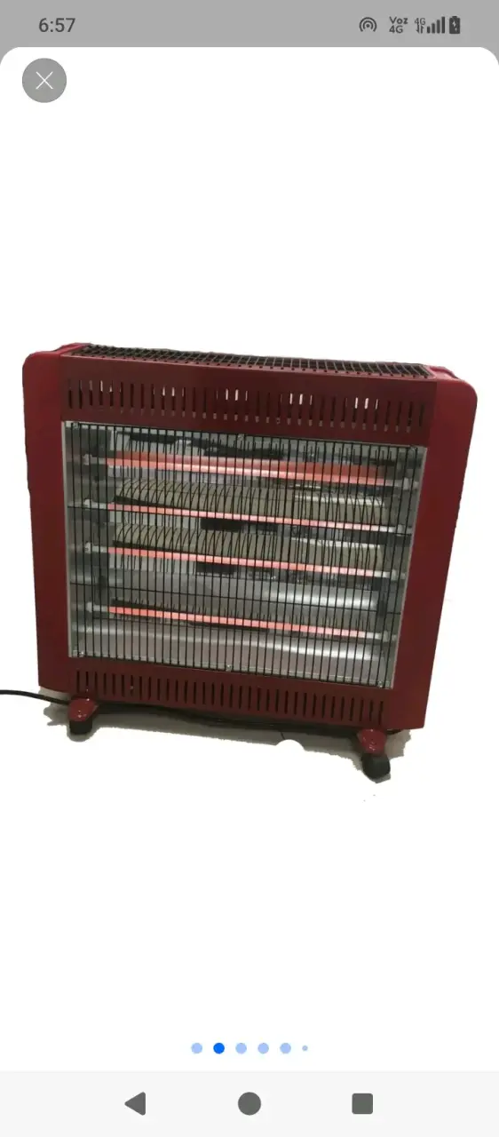 Estufa Hálogena Cuarzo KC-220 - 2