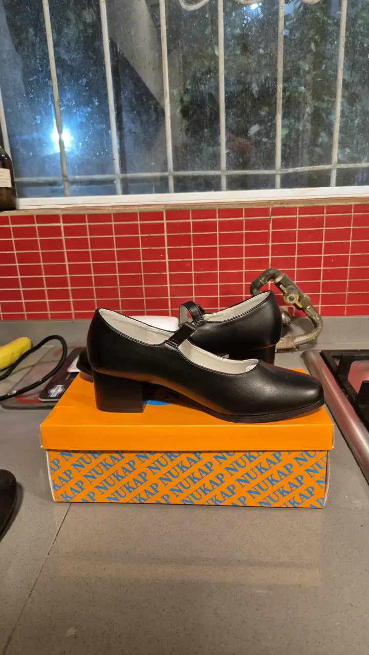 Zapatos de baile huasa negros - 1