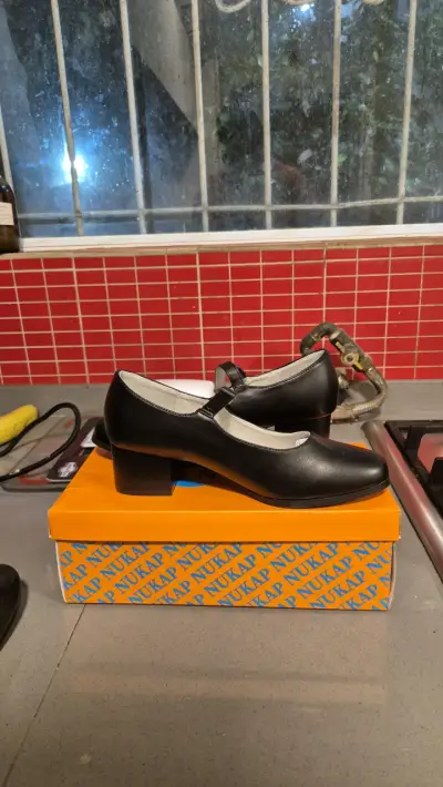 Zapatos de baile  huasa negros - miniatura 1