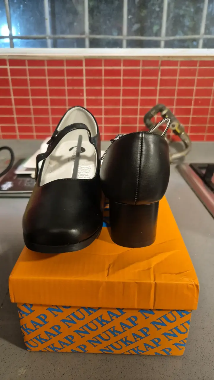 Zapatos de baile huasa negros - 2