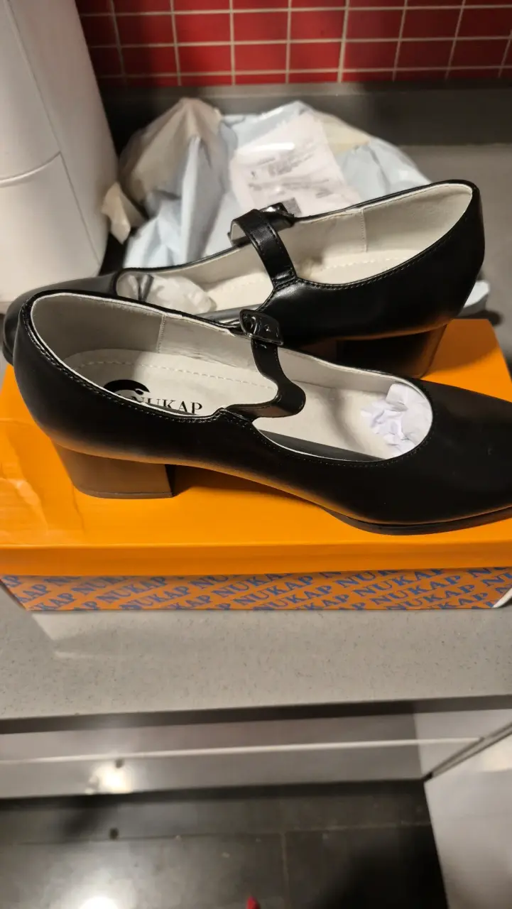 Zapatos de baile huasa negros - 3